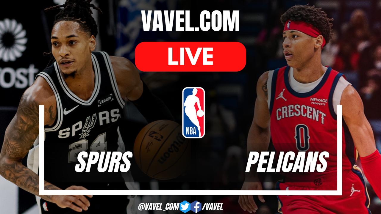 Points and Highlights for San Antonio Spurs 135-132 New Orleans Pelicans in NBA Game
