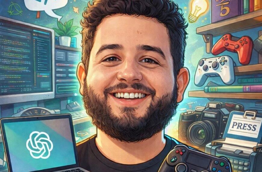 Trend da Caricatura com IA: Como Participar da Brincadeira Viral