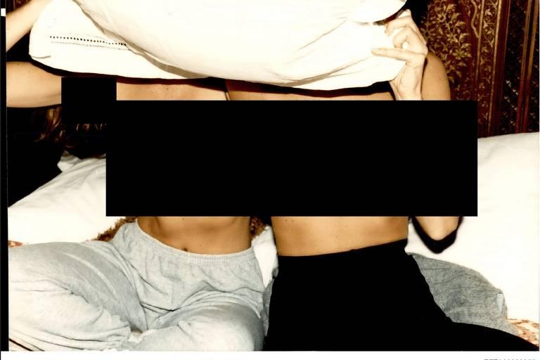 Imagens do caso Jeffrey Epstein com teor erótico