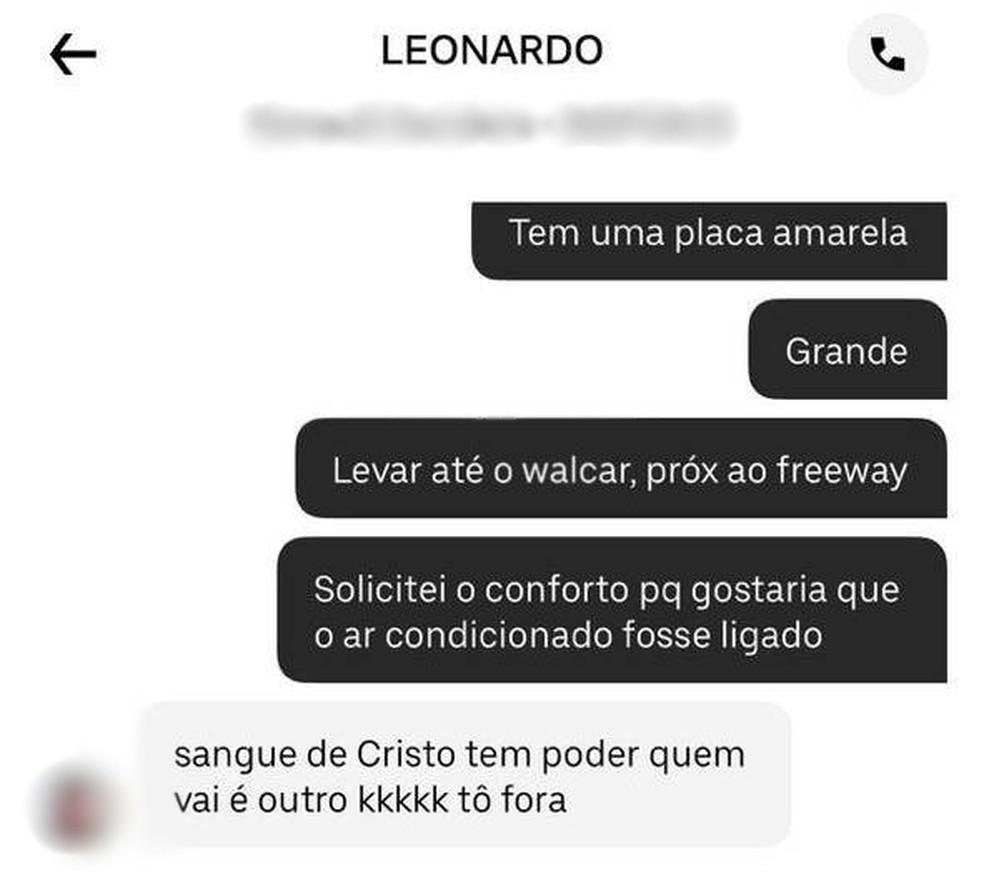 Motorista da Uber utilizou expressões religiosas para recusar corrida de mãe de santo, em João Pessoa