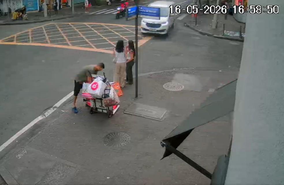 Imagens de câmeras de segurança mostram momento em que Mariana Tanaka Abdul Hak é atropelada em Ipanema