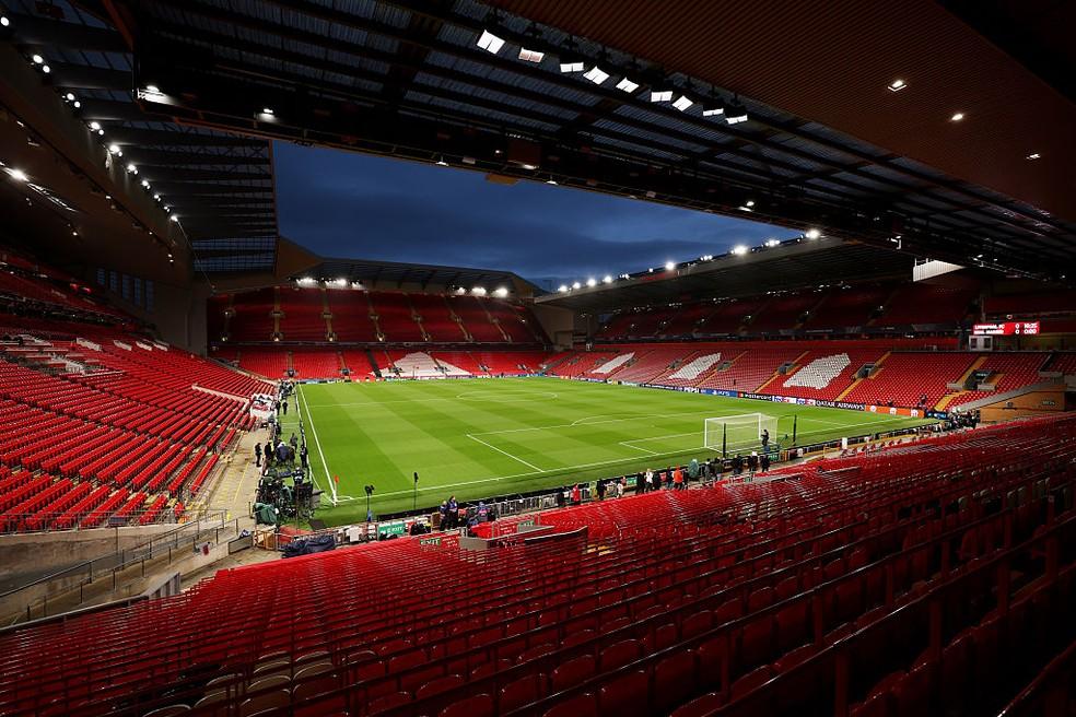Anfield será o palco de Liverpool x Chelsea