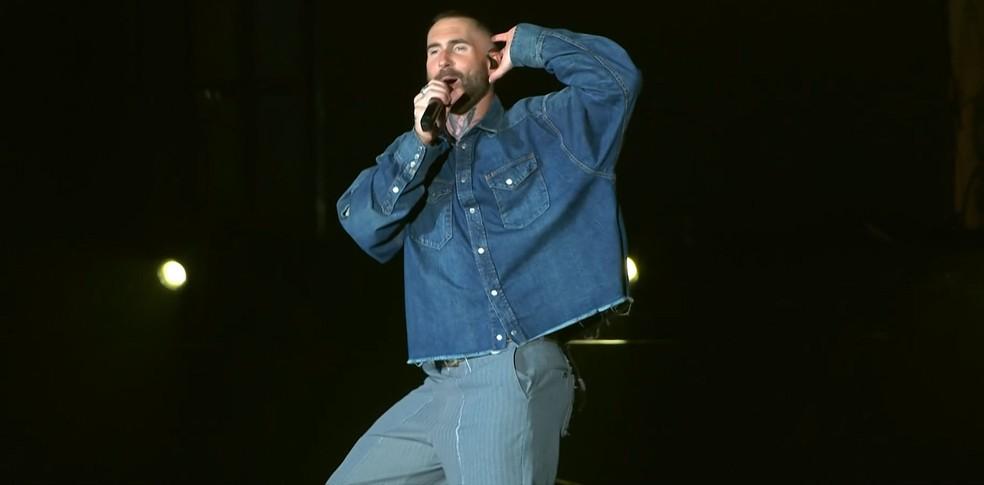 Maroon 5 se apresenta no The Town 2023