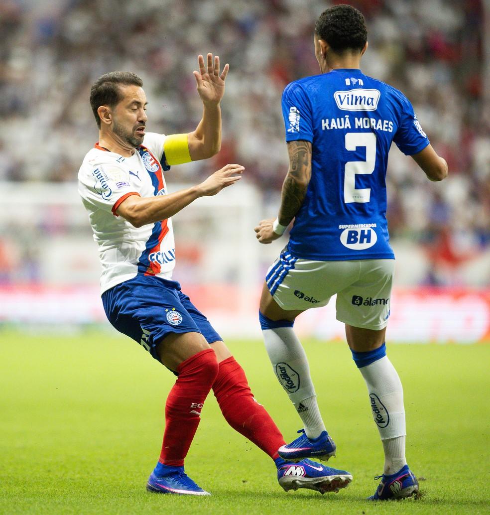 Everton Ribeiro em Bahia x Cruzeiro
