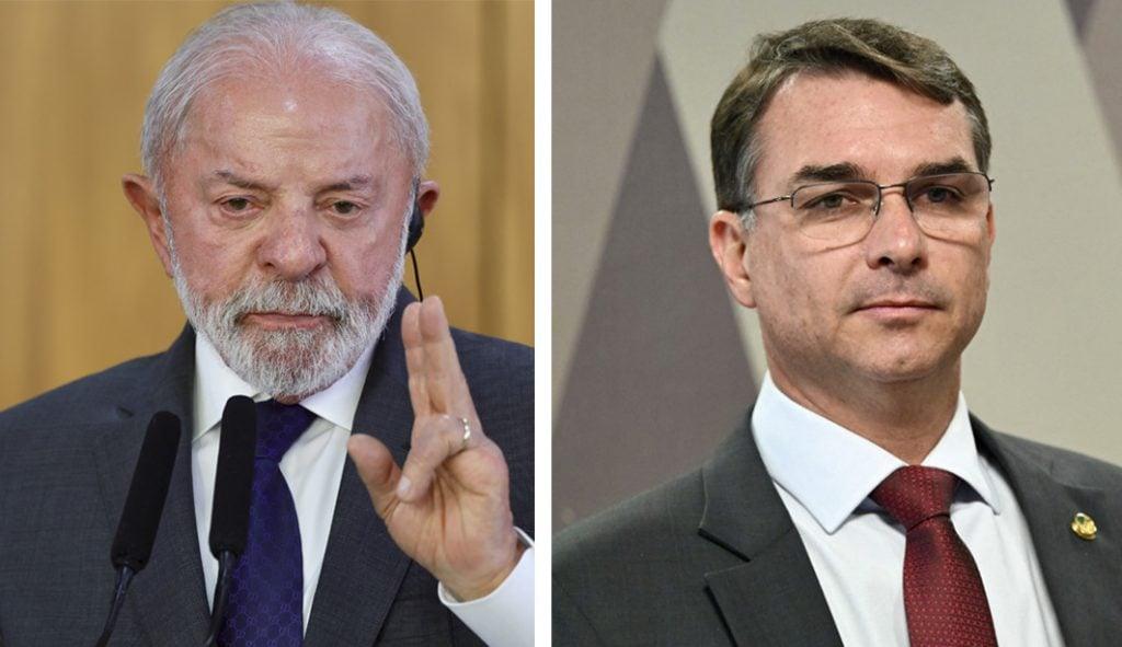 As intenções de voto de Lula e Flávio Bolsonaro no RN, segundo AtlasIntel