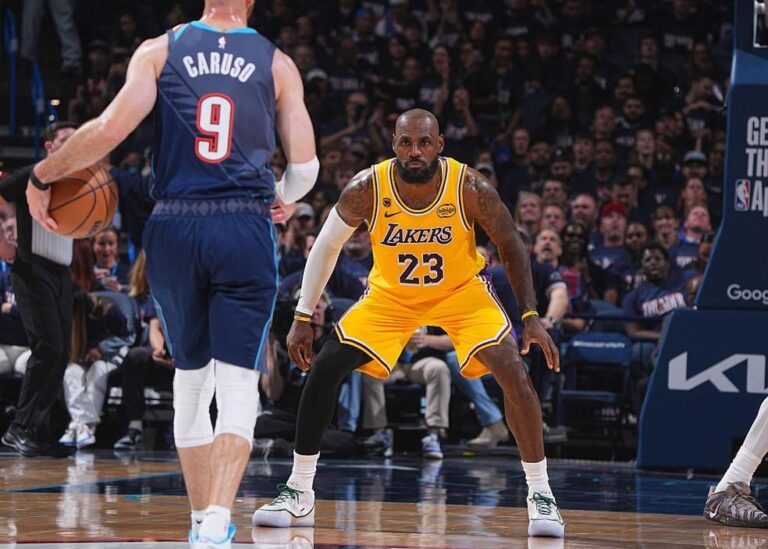 LeBron James Discute com Torcedor Durante Derrota dos Lakers para o Thunder