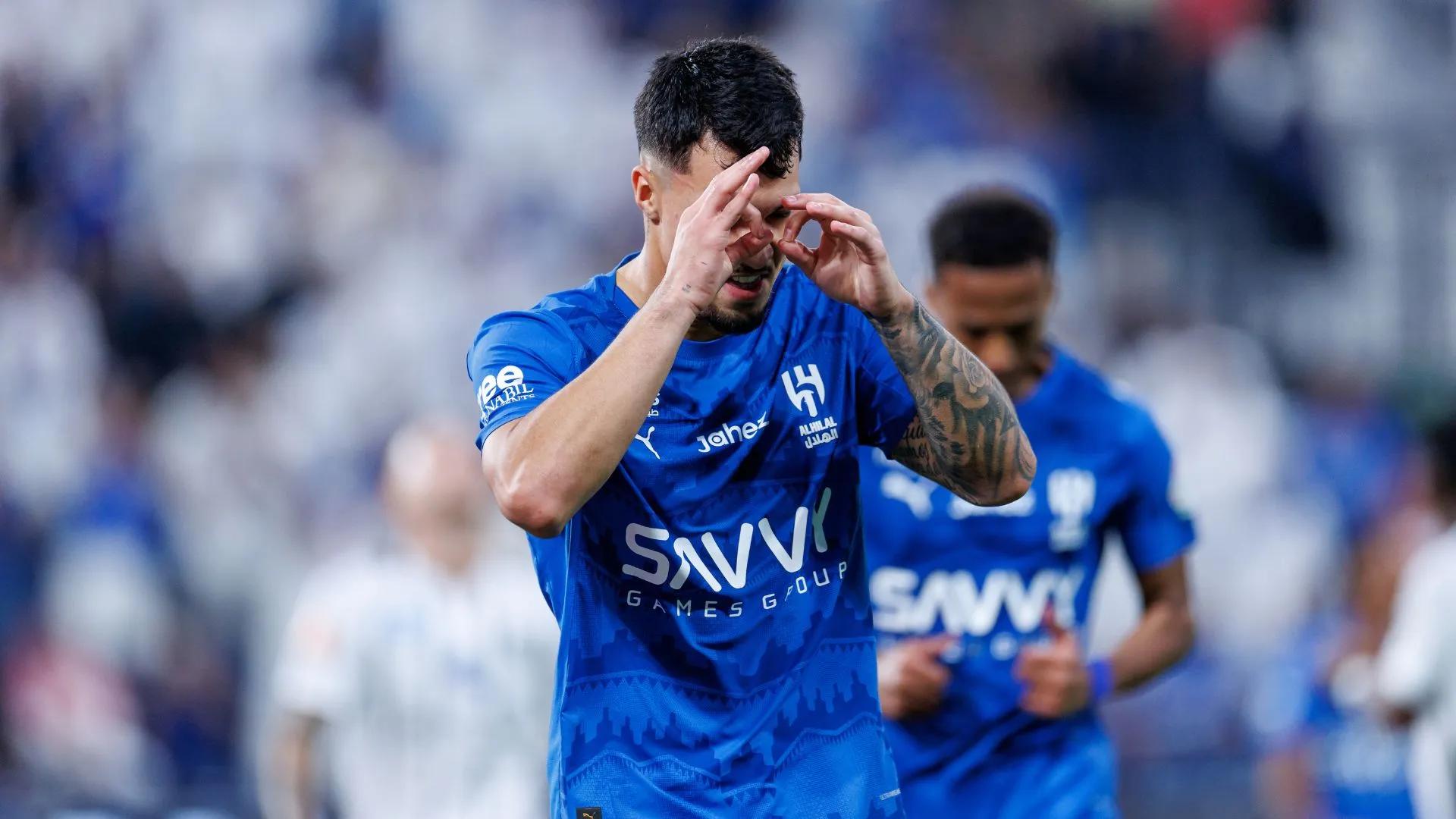Marcos Leonardo ocupou a vaga de Benzema, no Al-Hilal