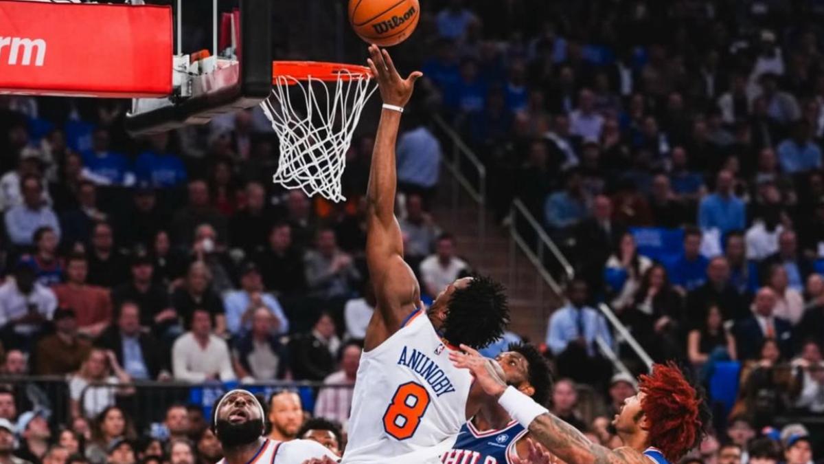 Philadelphia 76ers e New York Knicks se enfrentam pela NBA