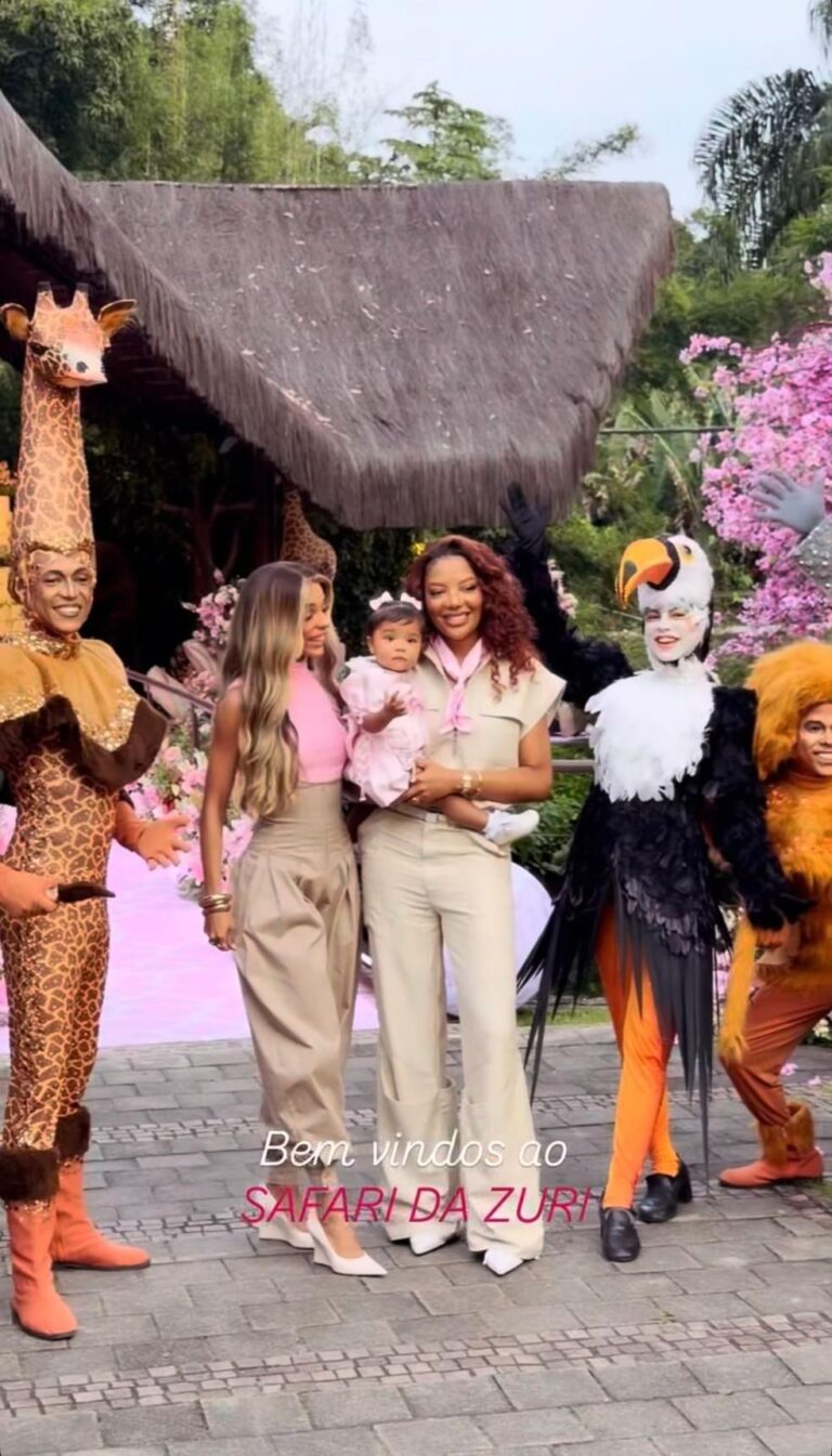 Festa Luxuosa Comemora 1º Aniversário da Filha de Ludmilla e Brunna Gonçalves