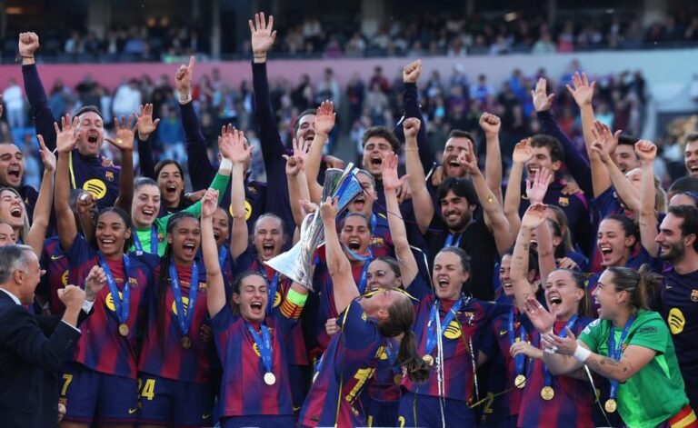 Barcelona Goleia Lyon e Conquista o Tetracampeonato da Champions League Feminina