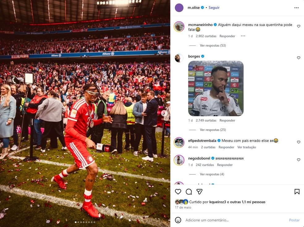 Perfil no Instagram de Michael Olise é invadido por brasileiros
