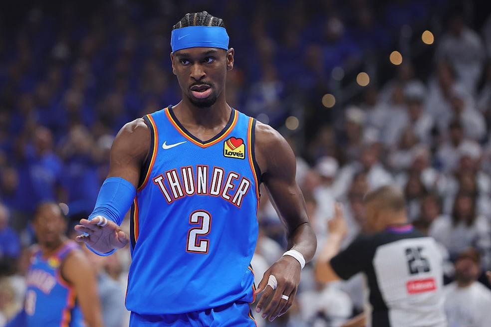 Depois de não pontuar no primeiro período, Shai Gilgeous-Alexander arrancou para ser o cestinha do jogo 3