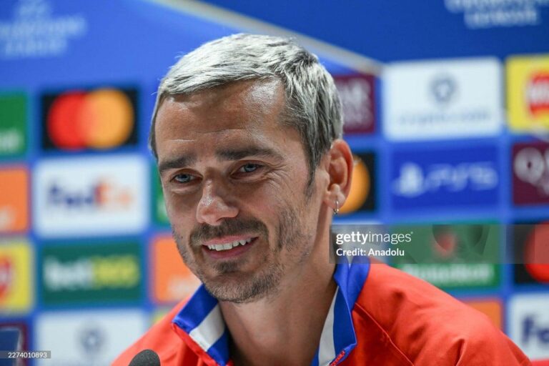 Antoine Griezmann se prepara para possível despedida na Champions League contra o Arsenal