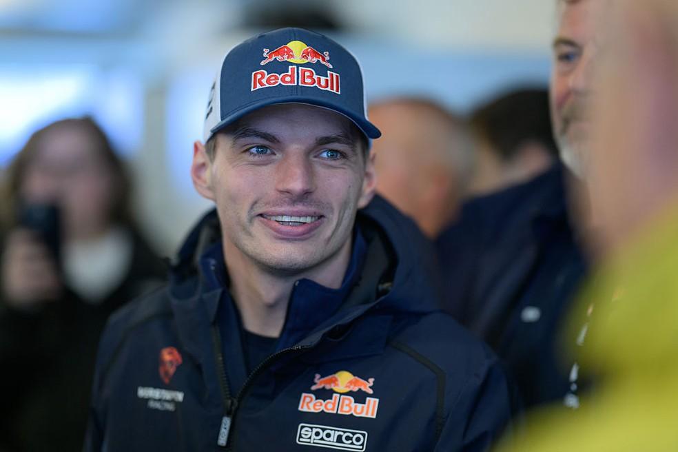 Max Verstappen durante corrida preparatória para as 24 Horas de Nurburgring