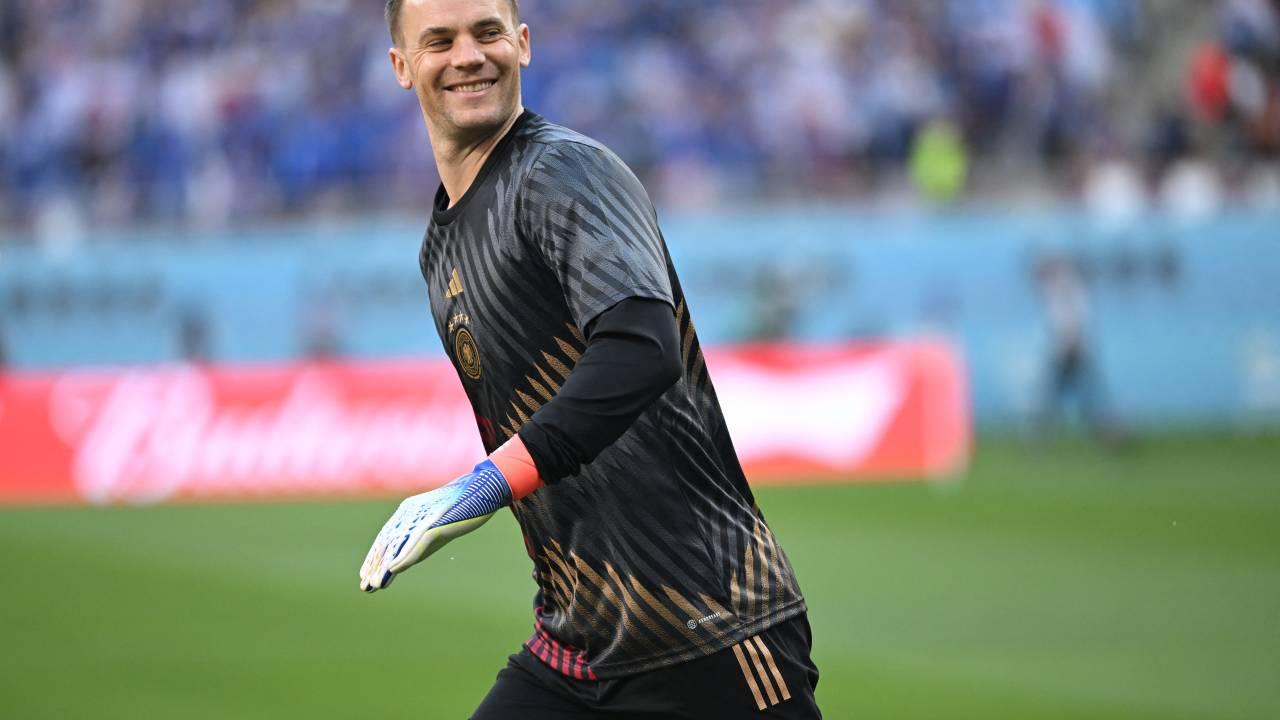 Manuel Neuer jogando pela Alemanha