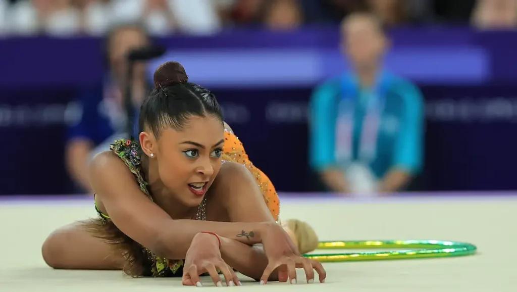 Bárbara Domingos, ginasta patrocinada pelas Loterias Caixa