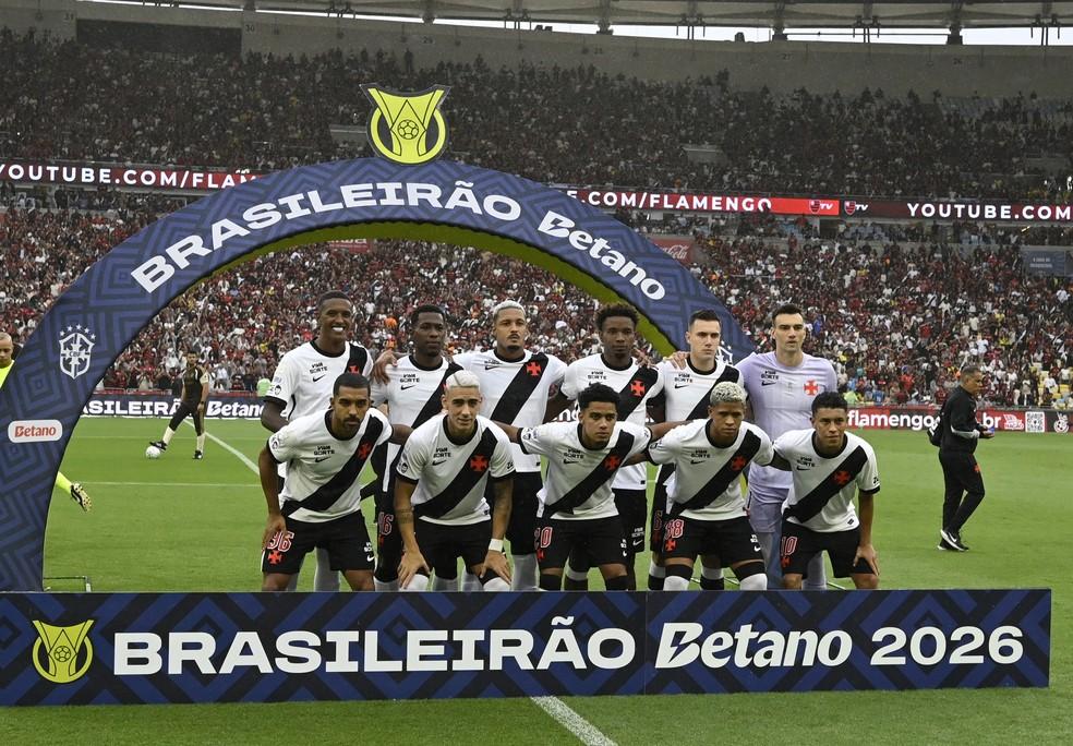 Time do Vasco perfilado