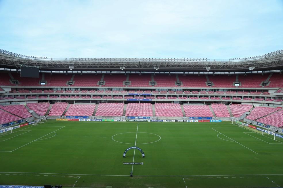 Arena de Pernambuco é a casa do Santa Cruz em 2026