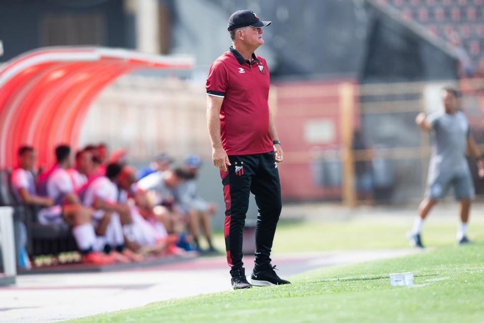 Mazola Júnior, técnico do Ituano — Foto: Flávio Torres/Ituano FC
