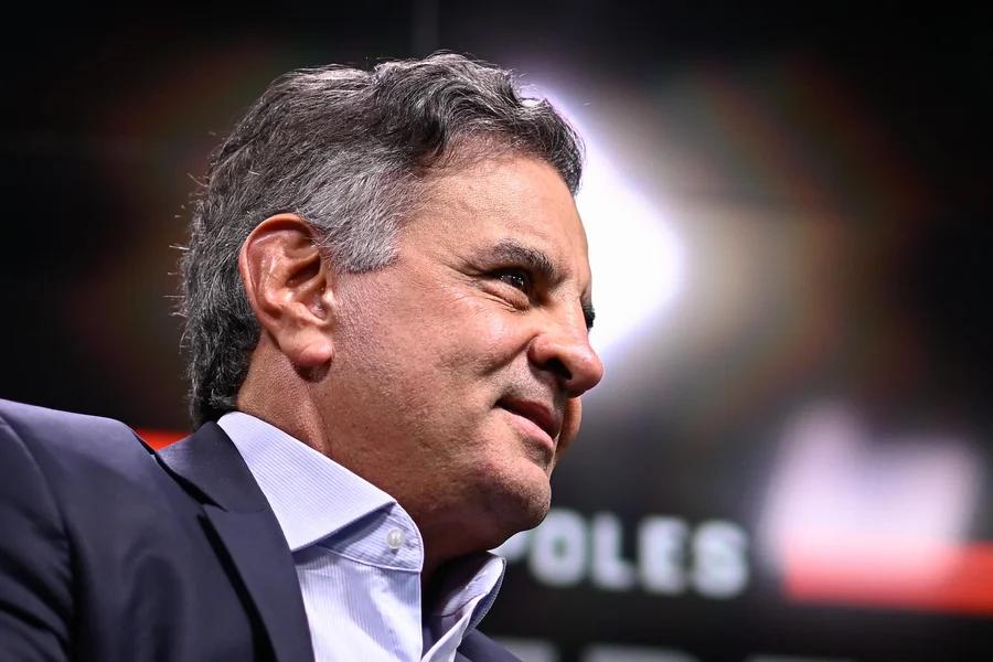 O Deputado Federal Aécio Neves concede entrevista no estúdio do Metropoles