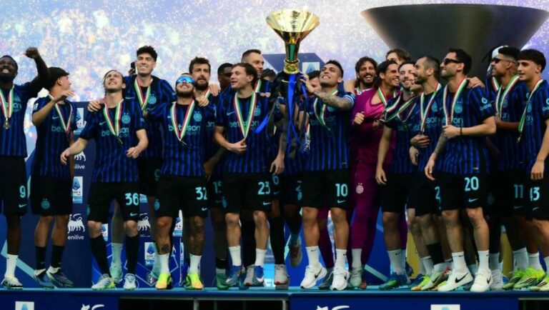 Inter Milan celebra conquista do 21º Scudetto em grande festa no San Siro