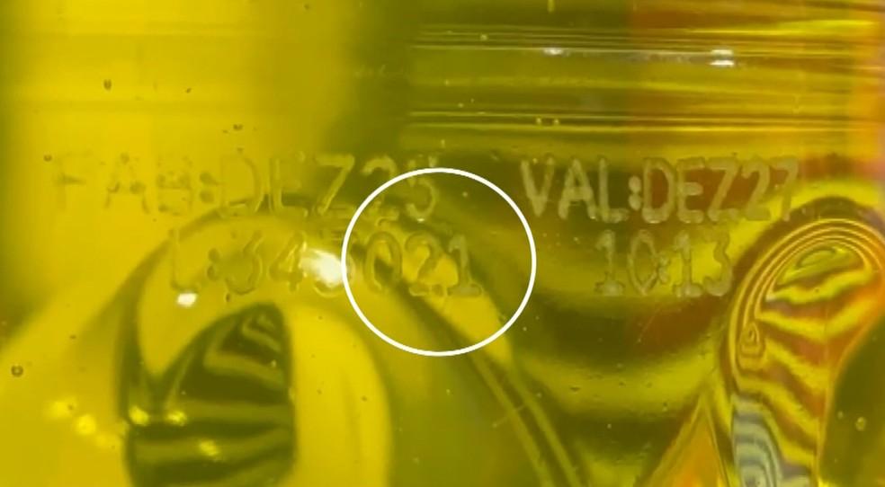 Produtos pertencem a lotes cuja numeração termina com o número 1