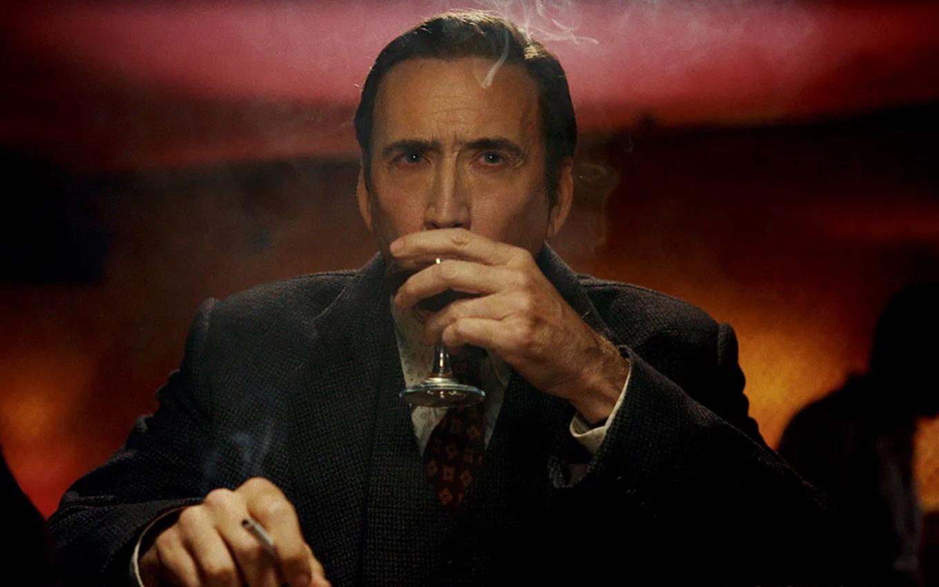 Nicolas Cage em cena de Spider-Noir