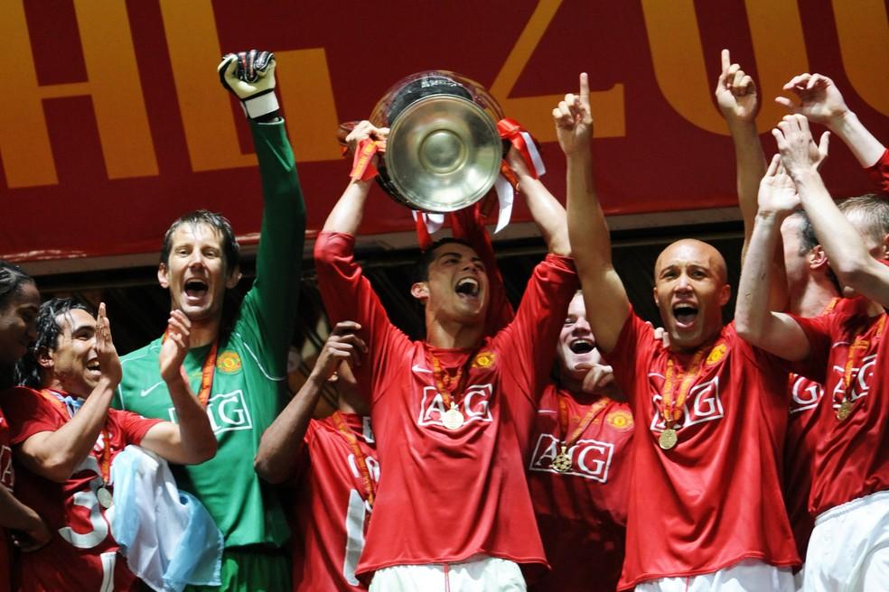 Primeiro título europeu de CR7 veio em 2008