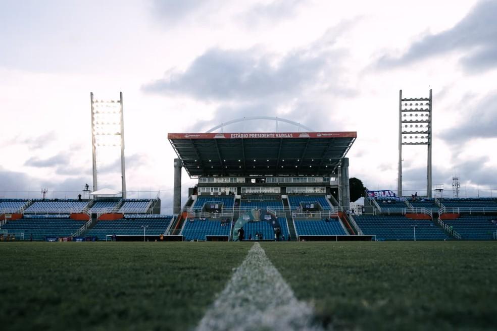 Estádio Presidente Vargas, em Fortaleza