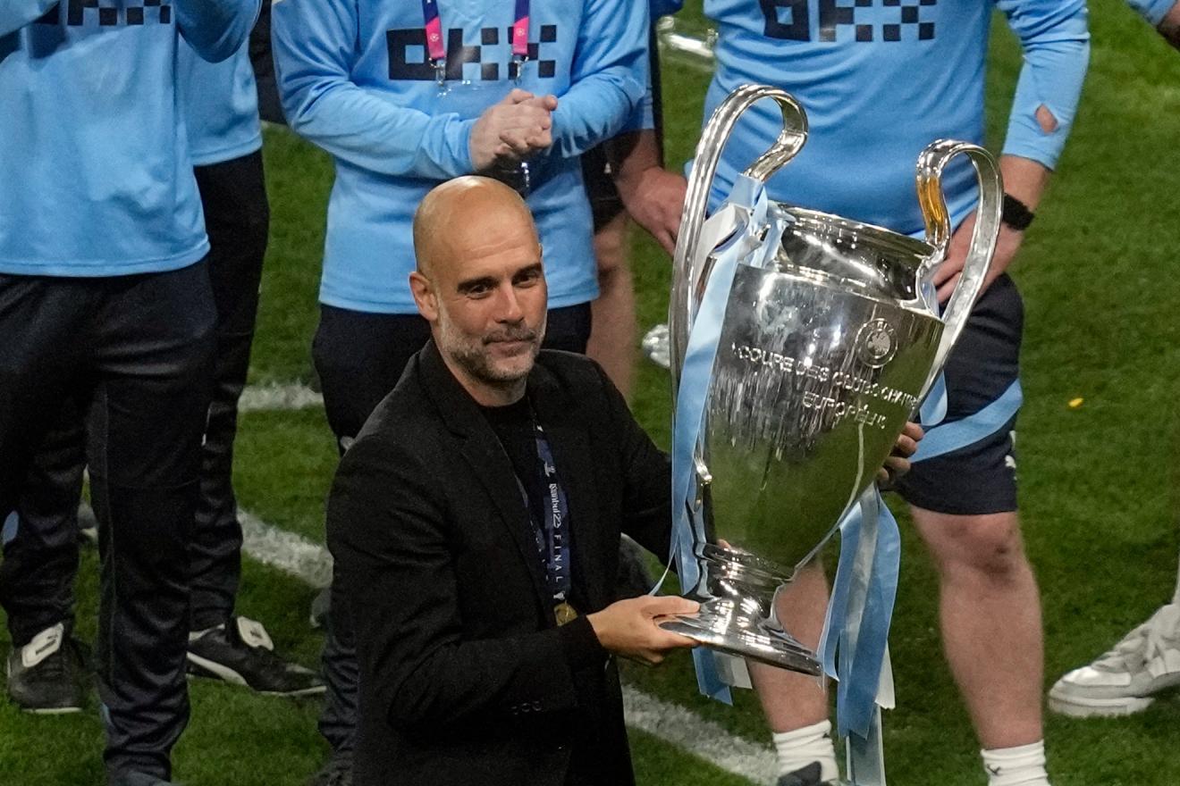 Guardiola, com a Champions