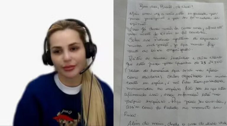 Deolane Bezerra: Influenciadora Escreve Carta da Cadeia e Defende Sua Inocência