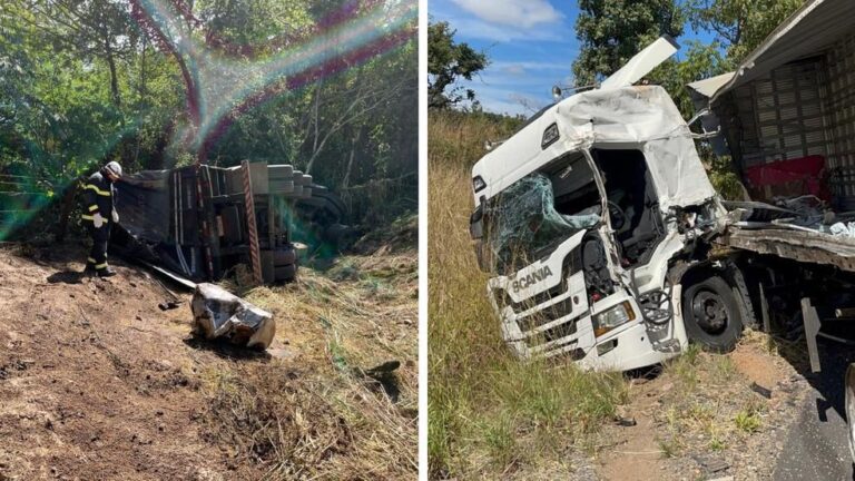 Acidente Fatal na BR-020: Motorista Perde a Vida em Colisão entre Carretas