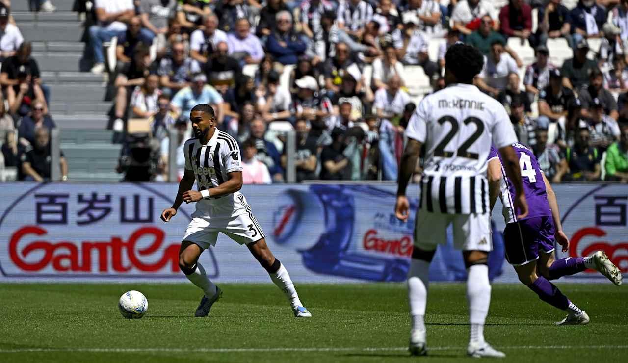 A torcida da Juventus no Allianz Stadium