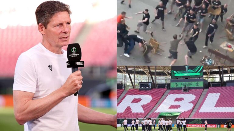 Violência em Leipzig: Torcedores do Crystal Palace atacados antes da final da Conference League