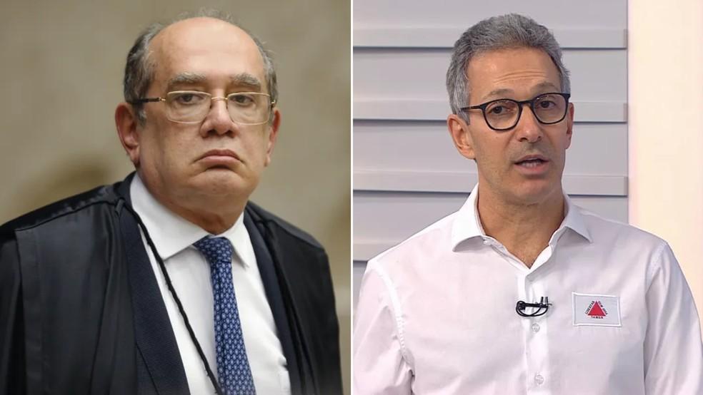 Ministro Gilmar Mendes e Romeu Zema