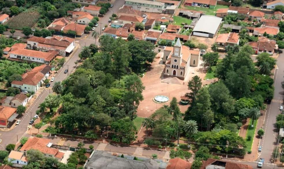 Vista aérea de Gavião Peixoto