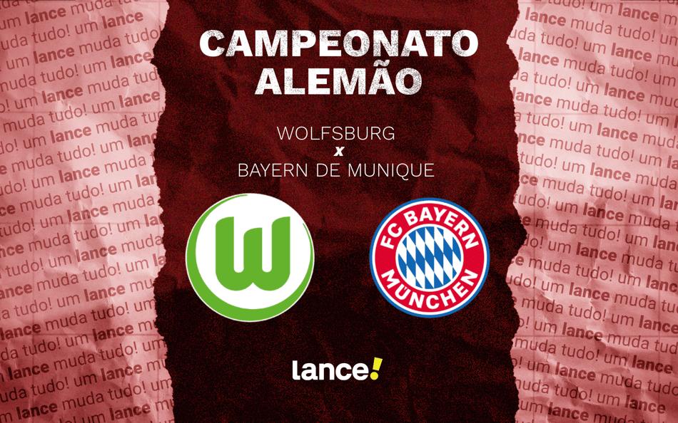 Wolfsburg e Bayern de Munique se enfrentam pelo Campeonato Alemão