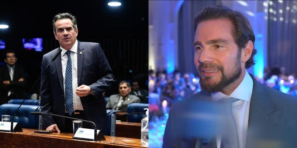 Daniel Vorcaro explica quem é Ciro Nogueira para a namorada.