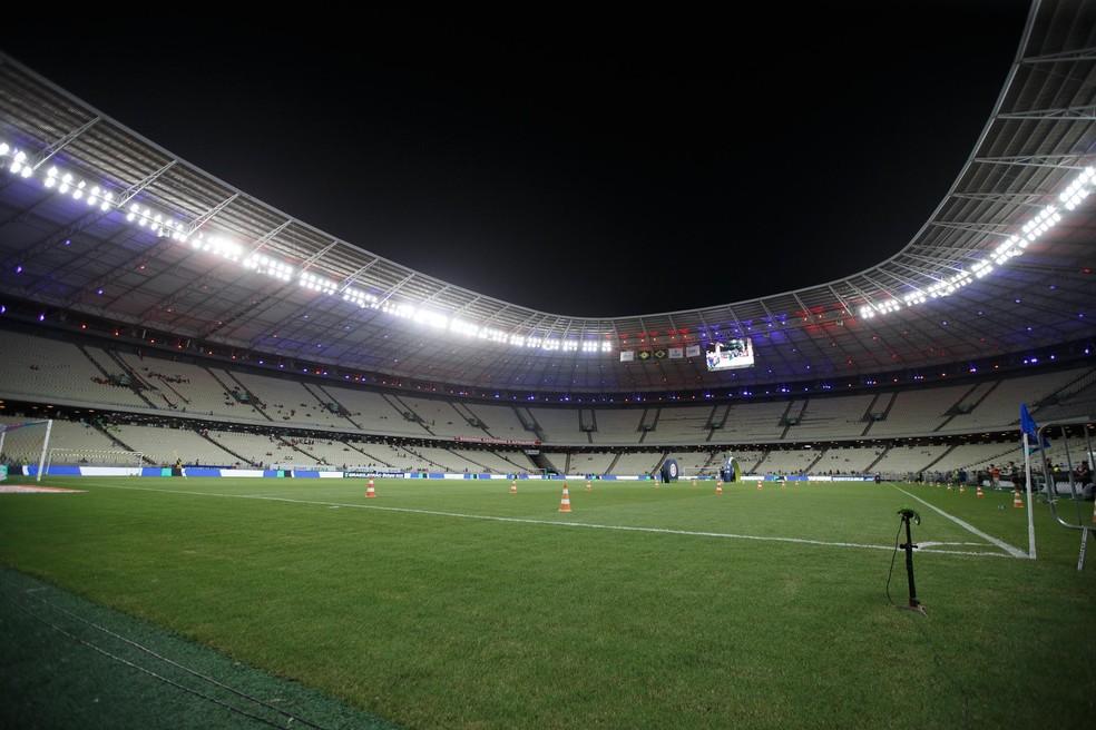 Arena Castelão recebe o confronto entre Fortaleza e Sport