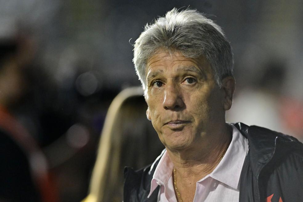 Renato Gaúcho em Vasco x Athletico
