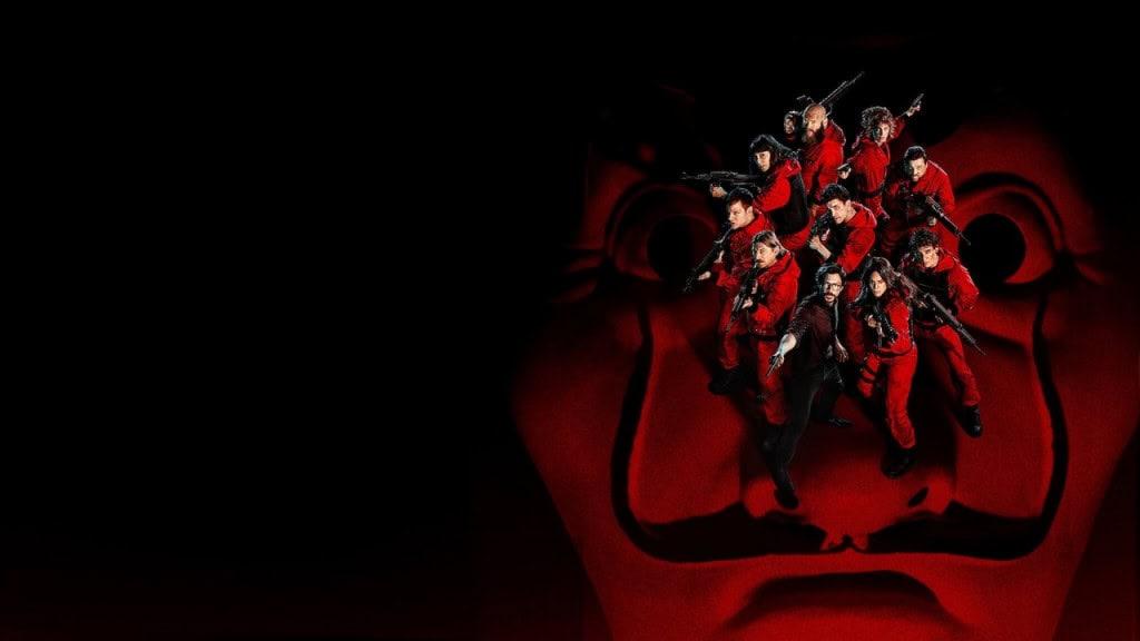 Anúncio da nova temporada de La Casa de Papel