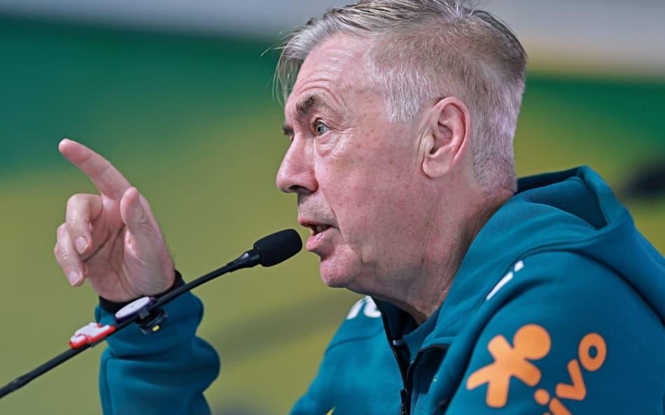 Ancelotti deu coletiva na manhã de sábado (30).