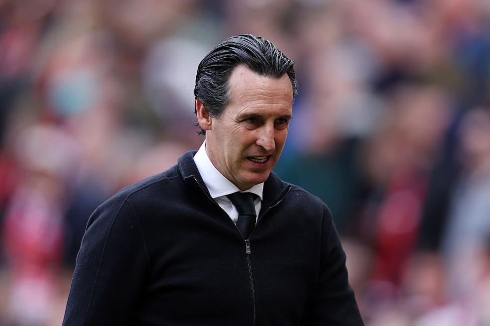 Unai Emery no Aston Villa desde 2022