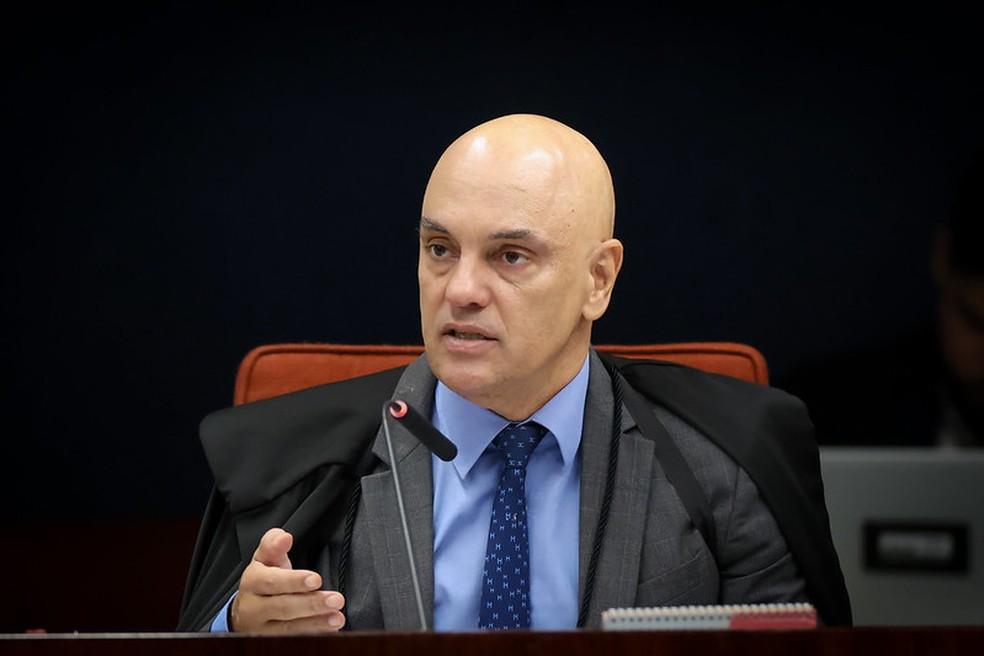 Alexandre de Moraes em julgamento do núcleo 3 da trama golpista