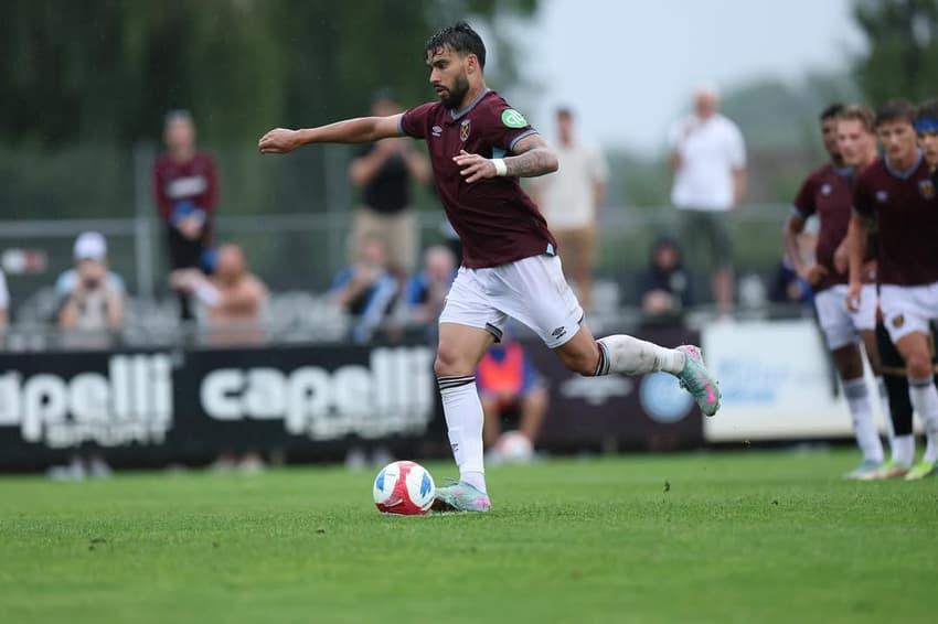 Paquetá bate pênalti pelo West Ham