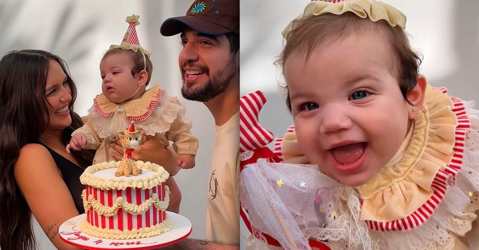 Rafa Kalimann comemora 4º mêsversário de Zuza