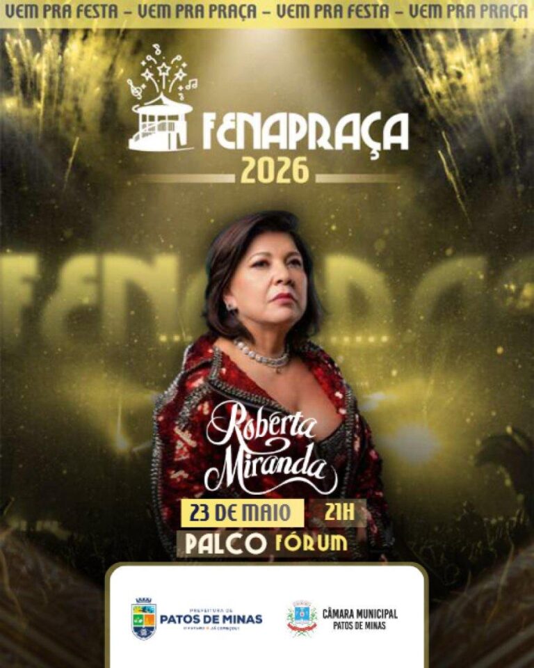 Roberta Miranda Brilha na Fenapraça 2026 com Show Imperdível