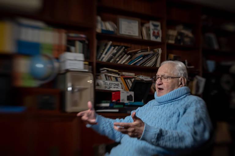 Boris Casoy, aos 85 anos, retorna ao SBT e reforça que não pensa em se aposentar