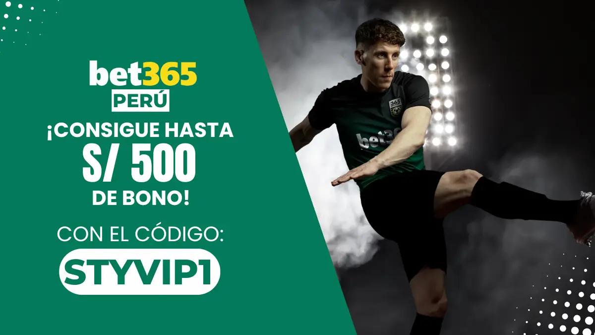 Promoção de bienvenida Bet365 Perú