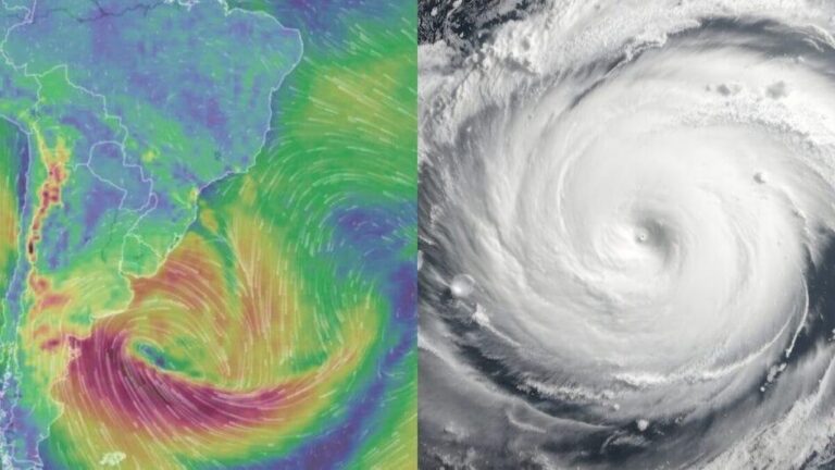 Ciclone-bomba traz alerta para 169 cidades brasileiras com ventos de até 100 km/h